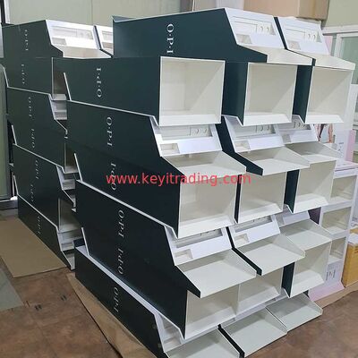 Cosmetics Store Floor Standing 4 Tier Opi Nail Polish Display Rack