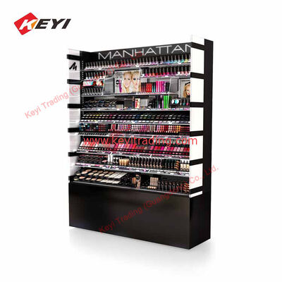 Schoonheidssalon cosmetische display stand kast verf eenvoudige moderne speciale vorm vitrine huidverzorging nagellak display