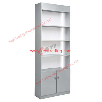 New Style Luxury Skincare Display Cabinet Beauty Salon Wood Display Rack Furniture Makeup Nail Polish Display Stand