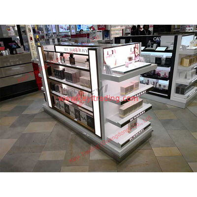 winkel van de detailhandel houten display planken gondel voor op maat gemaakte supermarkt apparatuur schoonheidssalon studio cosmetische display