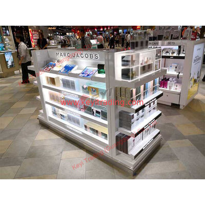 winkel van de detailhandel houten display planken gondel voor op maat gemaakte supermarkt apparatuur schoonheidssalon studio cosmetische display