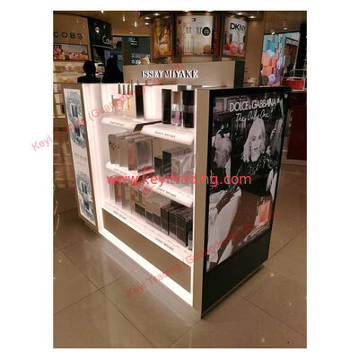 winkel van de detailhandel houten display planken gondel voor op maat gemaakte supermarkt apparatuur schoonheidssalon studio cosmetische display