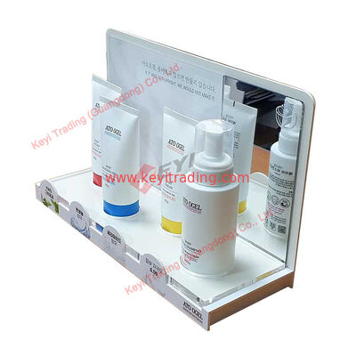 New Design Counter Top Acrylic Skincare Beauty Product Display Stand Cosmetic Makeup Display Rack