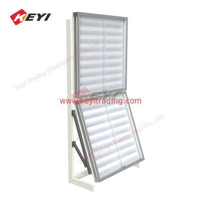 Ruilkaartvitrines Hobbystation-displayrek Aluminium metalen frame Displaystandaard met schuifdeur voor TCG-kaarten