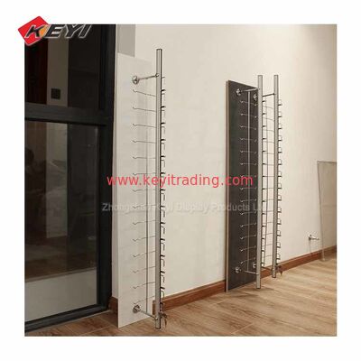 Wall Mounted Lockable Sunglasses Display Rods For Optical Shop