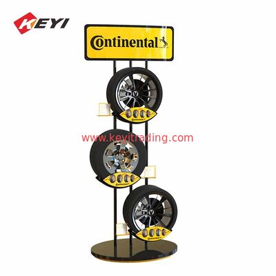 Productie in China Autobanden Promotie stand Retail Display Racks voor banden