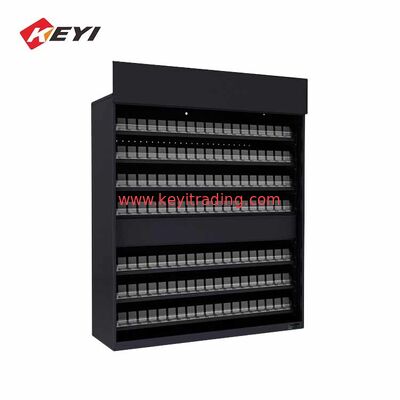 Wholesale Custom Lockable Metal Cigarette Cabinets Retail Cigarettes Shelf For Sale