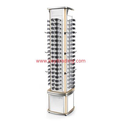 Free Standing 4 Way Mobile Phone Accessories And Sunglasses Display Stand