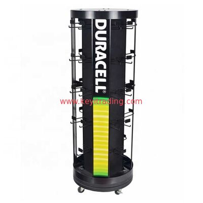 Factory Customize Floor Standing Cell Phone Accessories Revolving Display