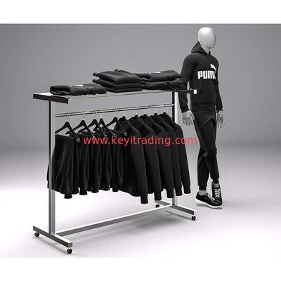 Custom Retail Shop Clothing Shelves Clothing Store Display Stands