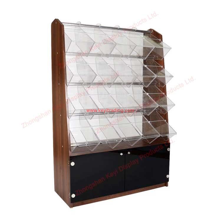 Sweet Store Furniture Acrylic Bin Storage Pick and Mix Bulk Candy Display Stand